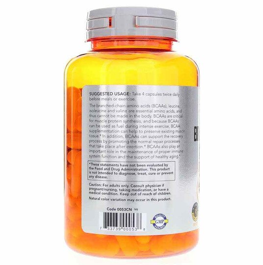 Branched Chain Amino Acids, NOW